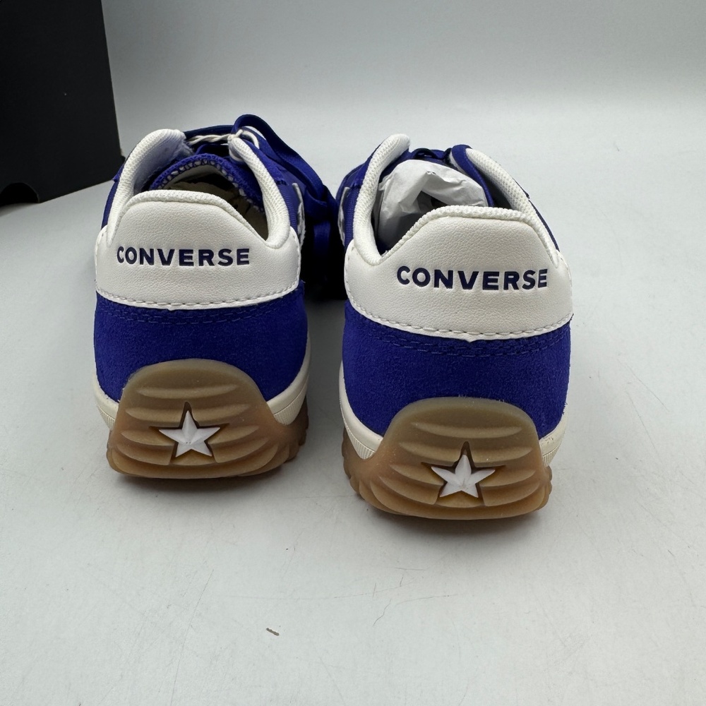 NEW Converse Run Star Trainer Low-Top Sneaker - Night Indigo / White / Egret - Picture 2 of 8